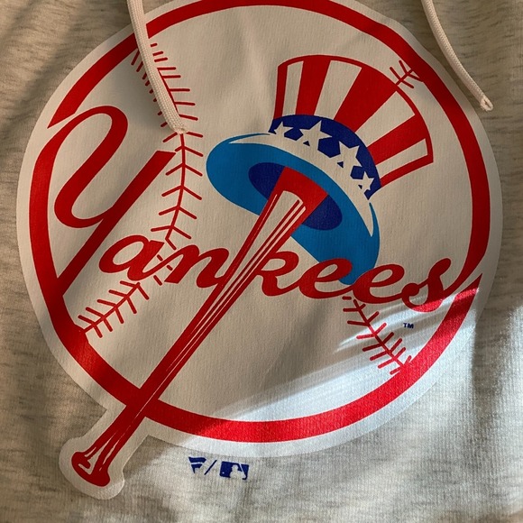 NY New York Yankees Mens S MLB Official Fanatics Pullover Hoodie Sweatshirt - Picture 6 of 7